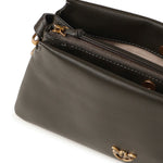 Borsa a tracolla Mini One, Two, Three Bag in pelle 105883 A0QOK35Q PINKO 
