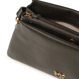 Borsa a tracolla Mini One, Two, Three Bag in pelle 105883 A0QOK35Q PINKO 