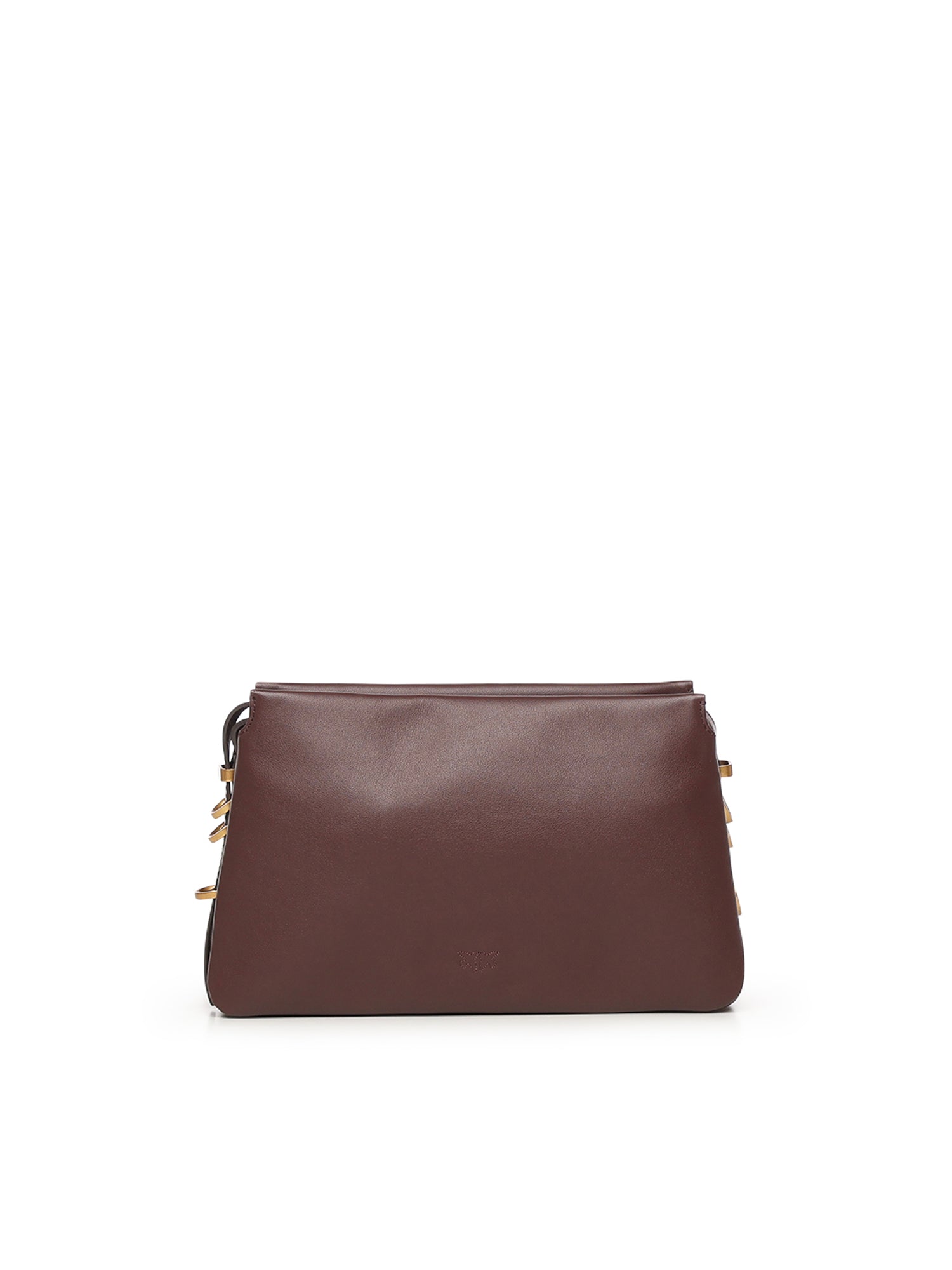 Borsa a tracolla Mini One, Two, Three Bag in pelle<BR/> 105883 A0QOLA7Q PINKO 