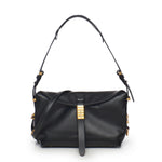Borsa a spalla piccola Saddle Horizontal in pelle<BR/> 105895 A1ZXZ99Q PINKO 