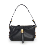 Borsa a spalla piccola Saddle Horizontal in pelle<BR/> 105895 A1ZXZ99Q PINKO 