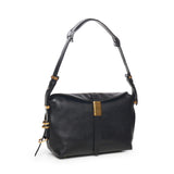 Borsa a spalla piccola Saddle Horizontal in pelle<BR/> 105895 A1ZXZ99Q PINKO 