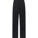 Pantalone palazzo in tessuto fluido 105898 A18EZ99 PINKO 