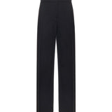 Pantalone palazzo in tessuto fluido 105898 A18EZ99 PINKO 