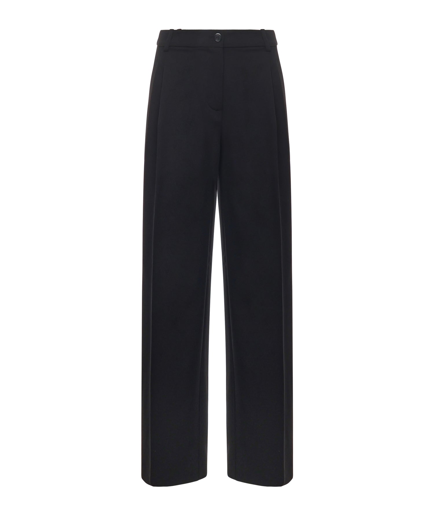Pantalone palazzo in tessuto fluido 105898 A18EZ99 PINKO 