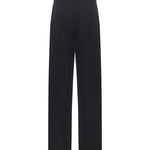 Pantalone palazzo in tessuto fluido 105898 A18EZ99 PINKO 
