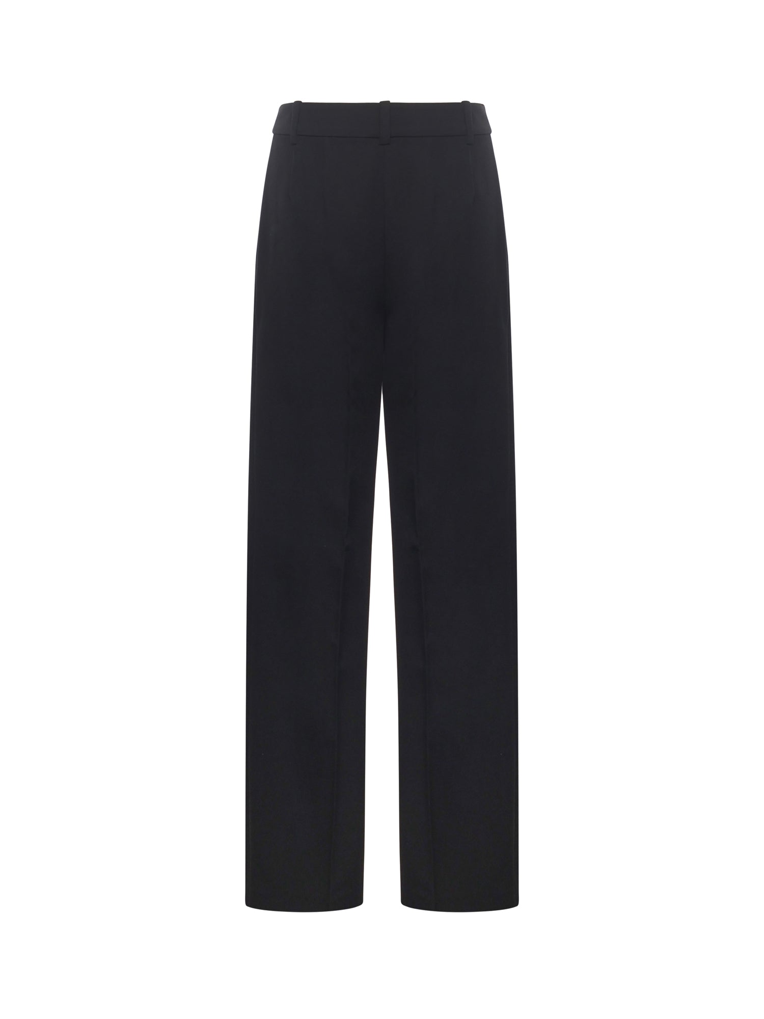 Pantalone palazzo in tessuto fluido 105898 A18EZ99 PINKO 