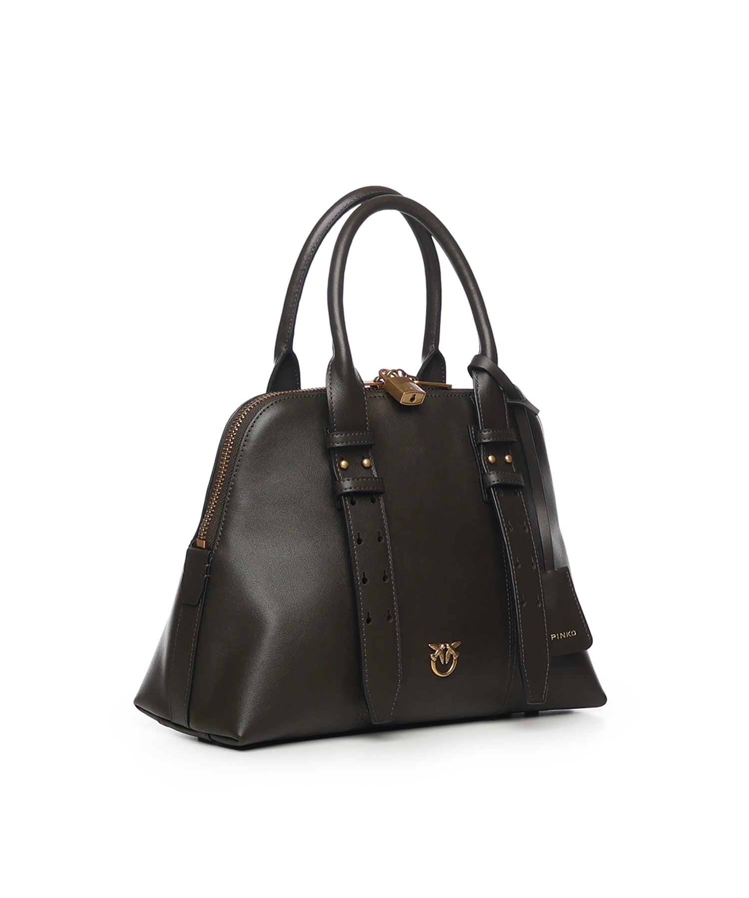 Borsa a mano media 'Escape Bag' in pelle<BR/> 105906 A0QOK35Q PINKO 