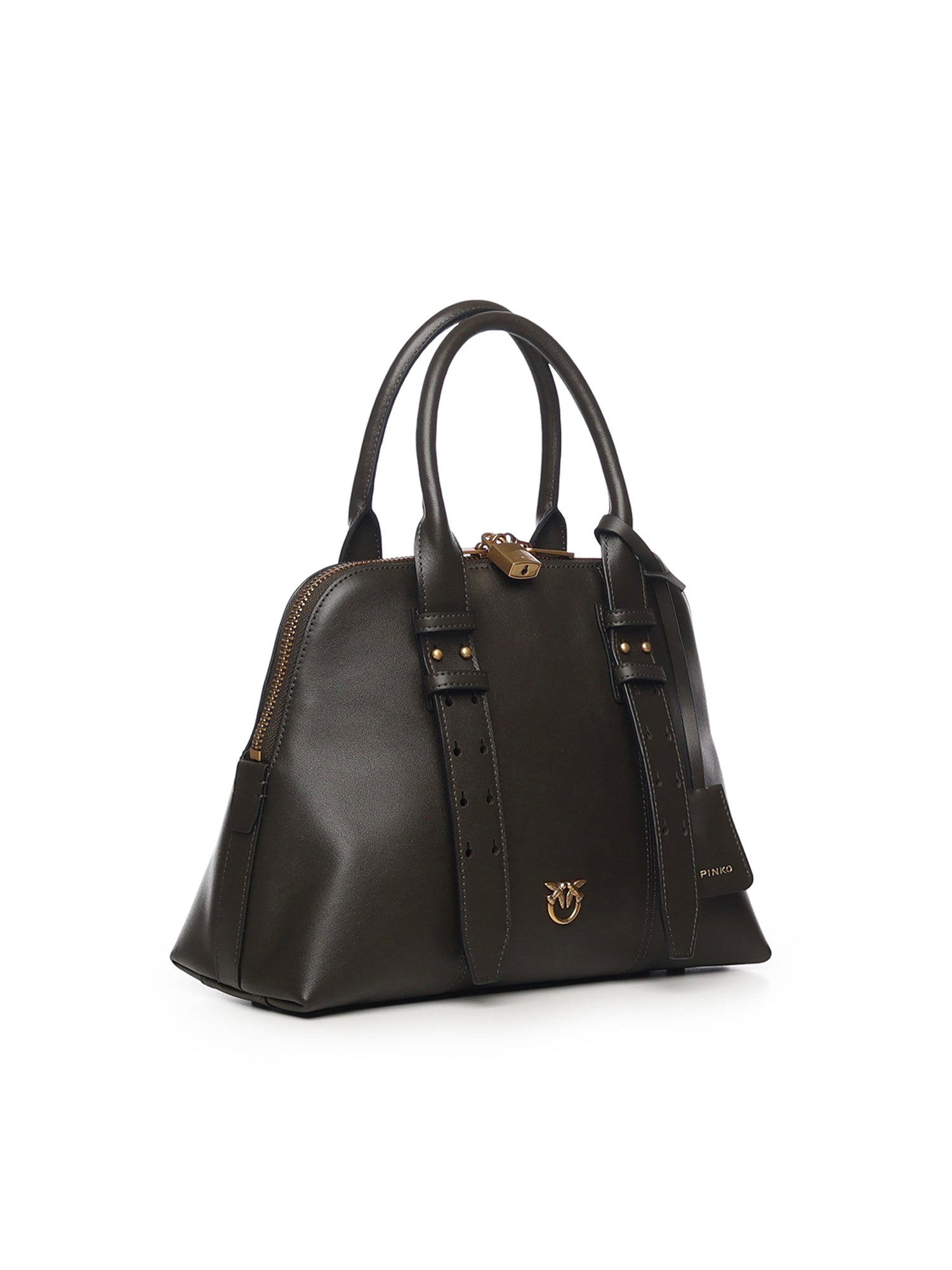 Borsa a mano media 'Escape Bag' in pelle<BR/> 105906 A0QOK35Q PINKO 