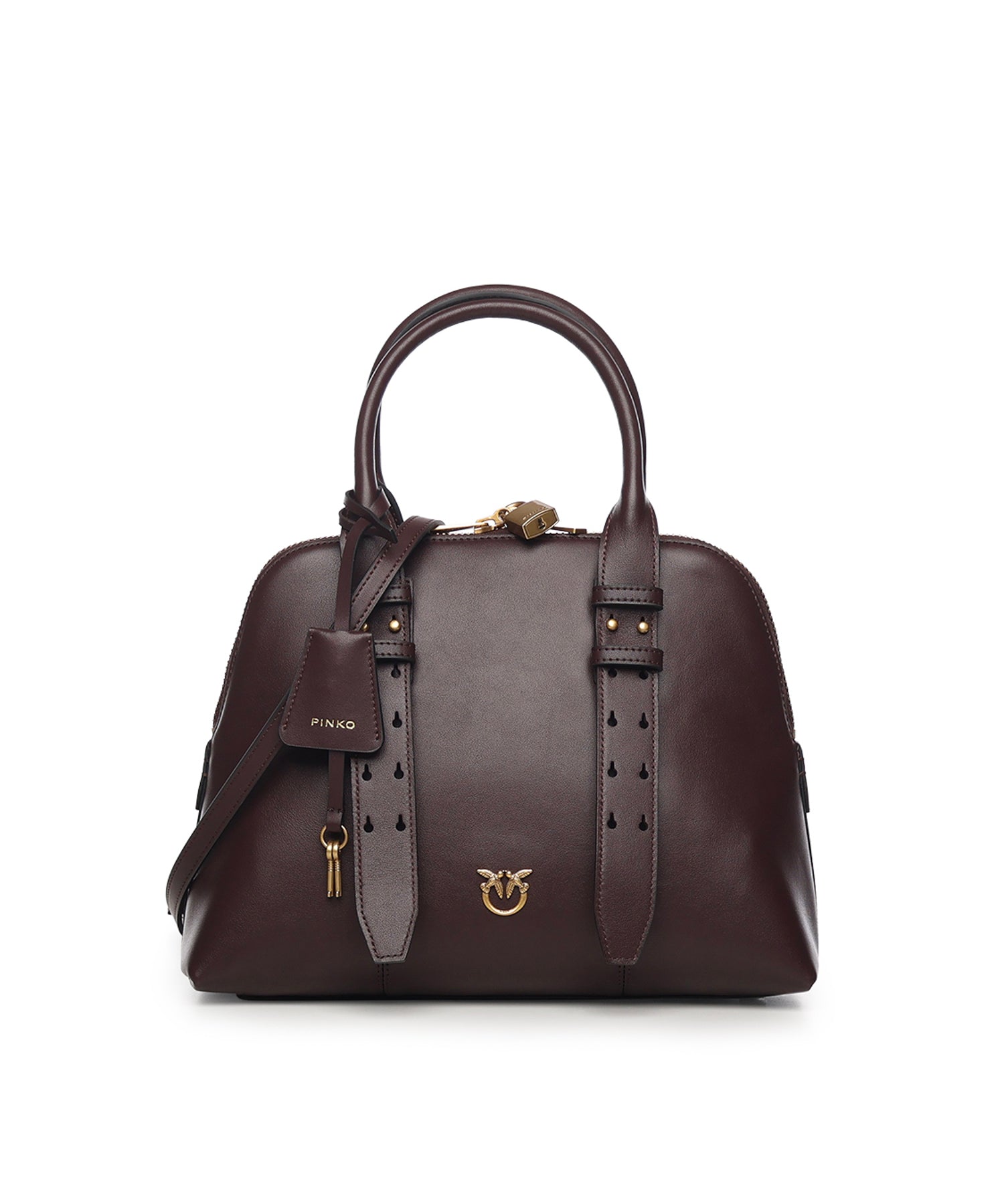 Borsa a mano media 'Escape Bag' in pelle 105906 A0QOLA7Q PINKO 