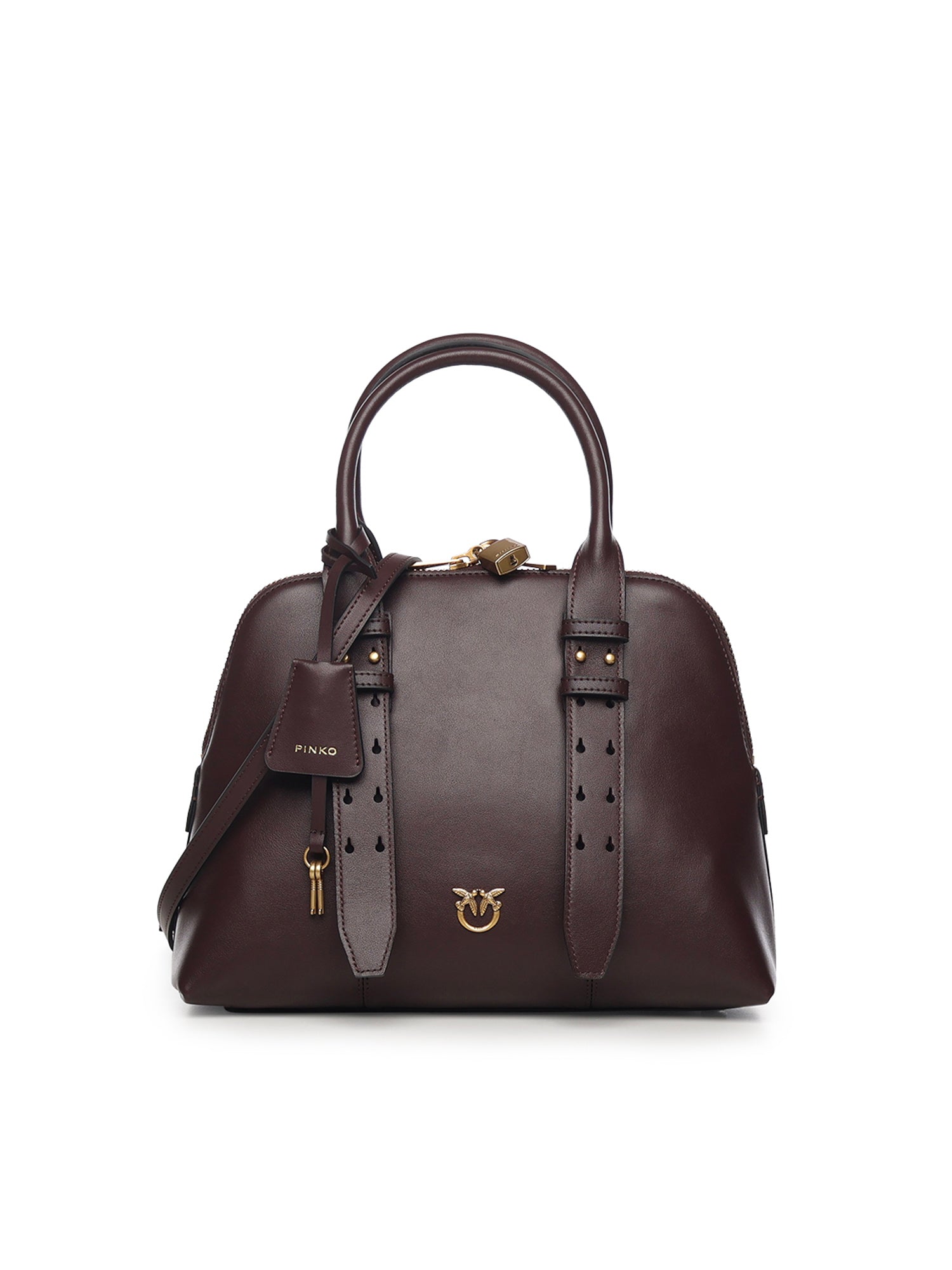 Borsa a mano media 'Escape Bag' in pelle 105906 A0QOLA7Q PINKO 