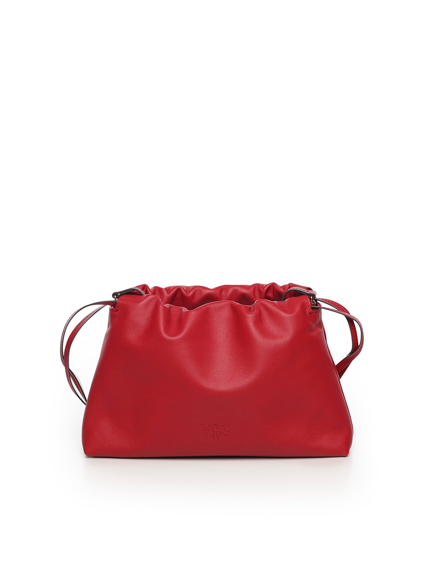 Borsa a spalla piccola in pelle 105907 A0QOOA4Q PINKO 