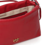 Borsa a spalla piccola in pelle 105907 A0QOOA4Q PINKO 