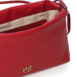 Borsa a spalla piccola in pelle 105907 A0QOOA4Q PINKO 