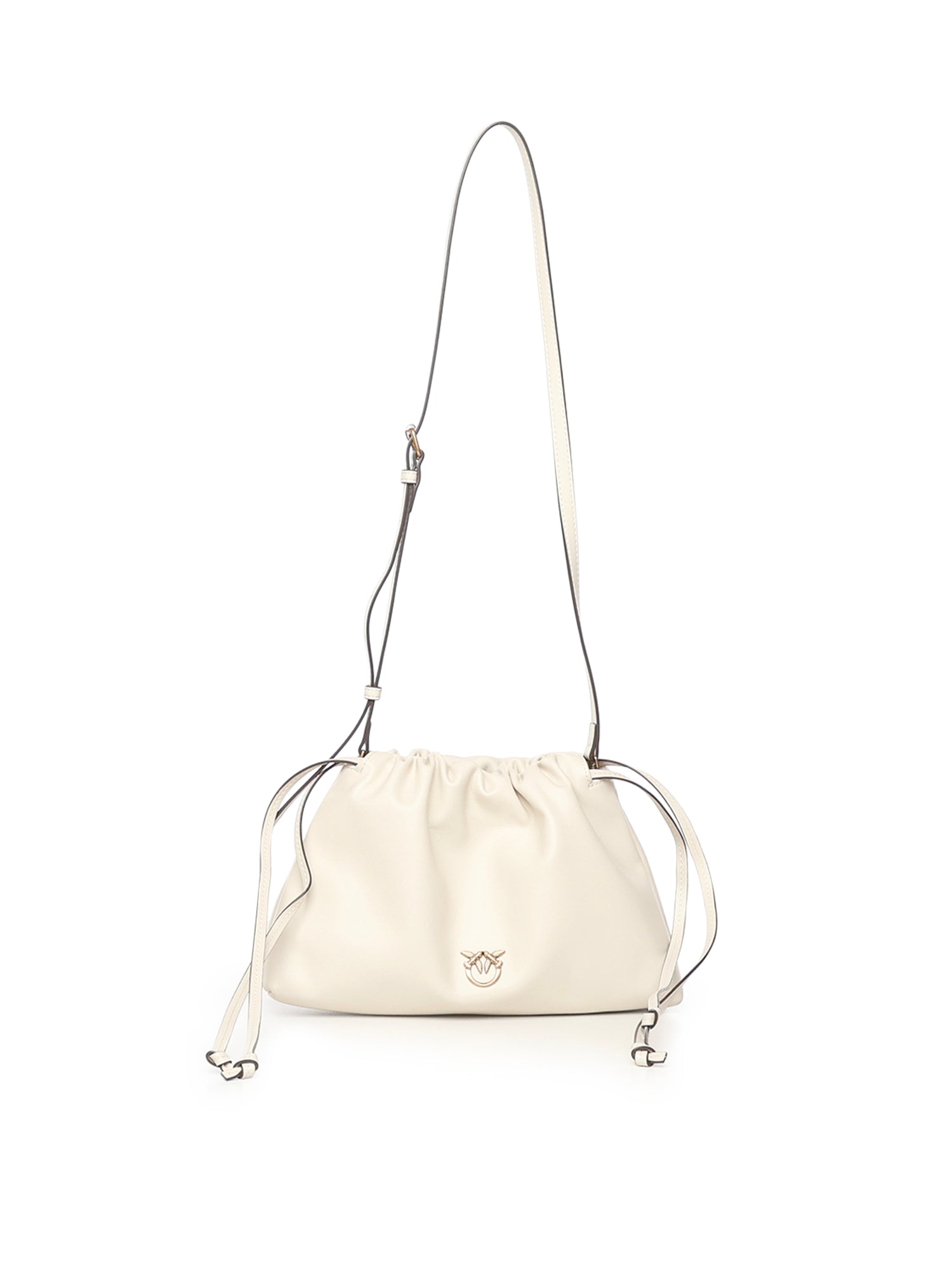 Borsa a spalla piccola in pelle 105907 A0QOZ14Q PINKO 