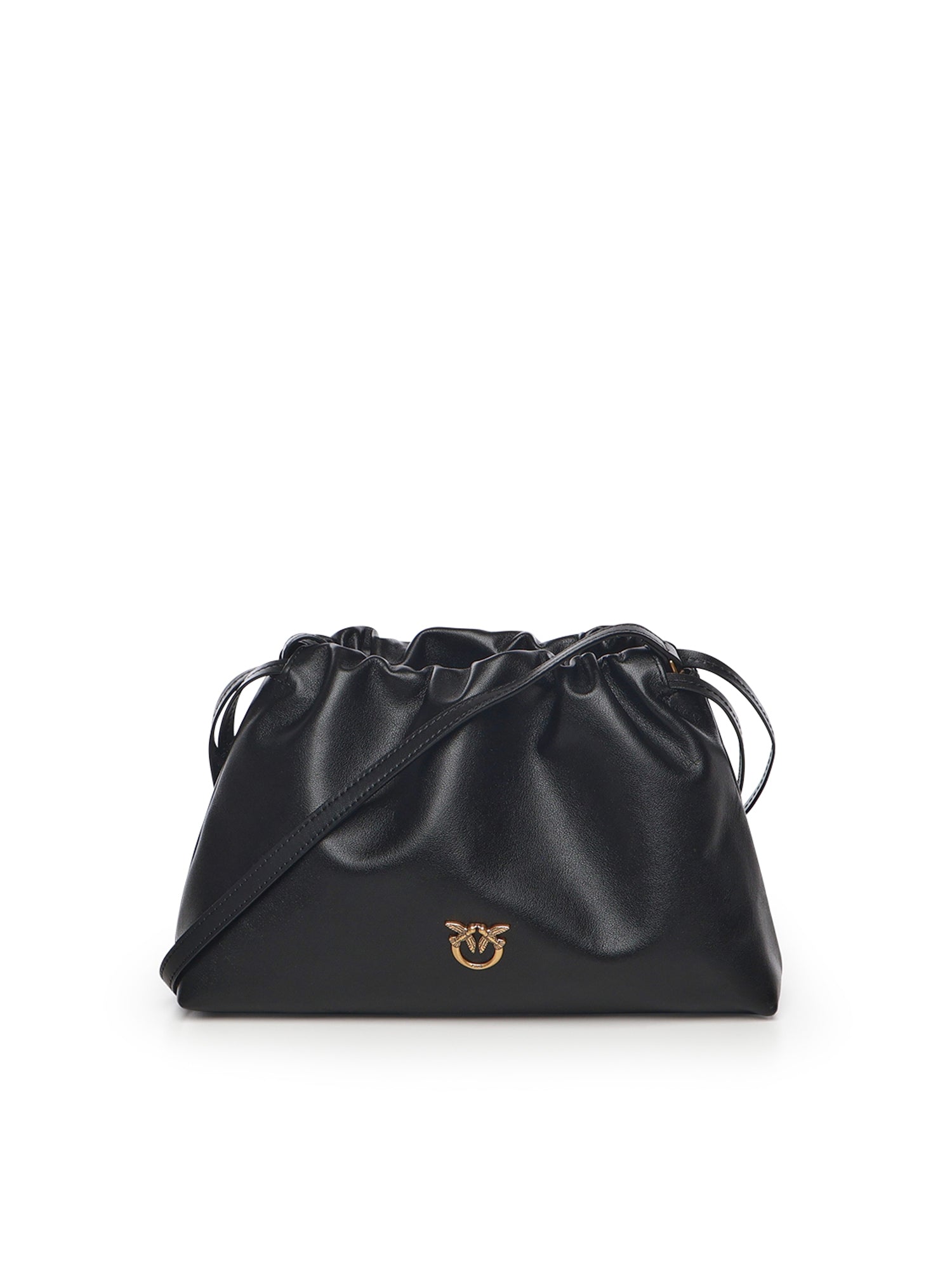 Borsa a spalla piccola in pelle 105907 A0QOZ99Q PINKO 