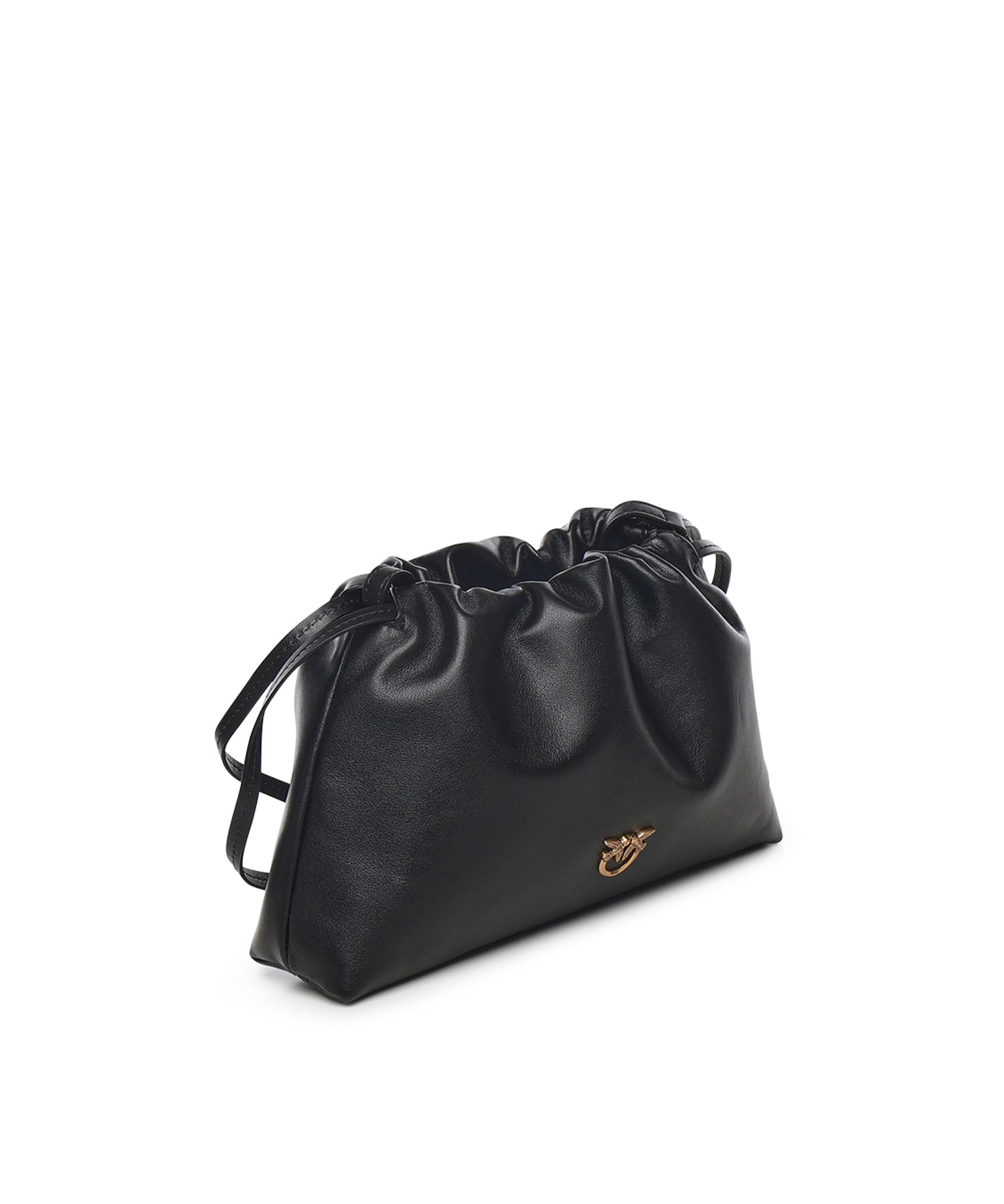 Borsa a spalla piccola in pelle 105907 A0QOZ99Q PINKO 