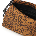 Clutch a spalla piccola in suede con stampa leopardata 105907 A32AM35Q PINKO 