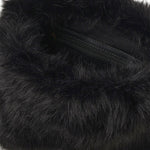Maxi clutch in eco-pelliccia con logo 105909 A2VZZ99Q PINKO 