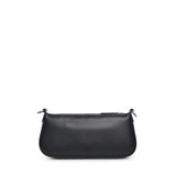 Borsa a spalla piccola Half Moon Horizontal in pelle con strass 105914 A2XQZ99N PINKO 