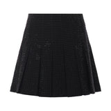 Minigonna con strass 105926 A287Z99 PINKO 
