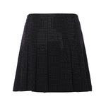 Minigonna con strass 105926 A287Z99 PINKO 