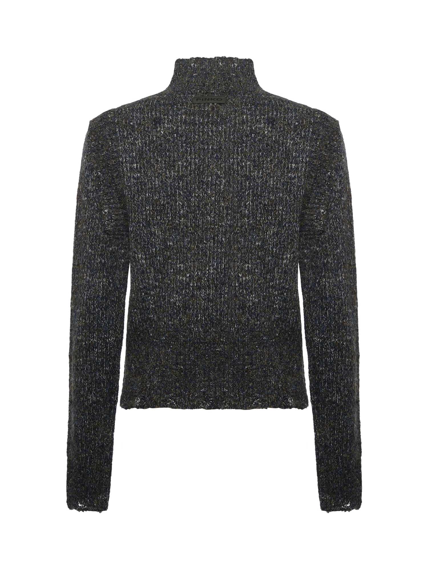 Dolcevita in maglia a trecce 105968 A2YBIG1 PINKO 