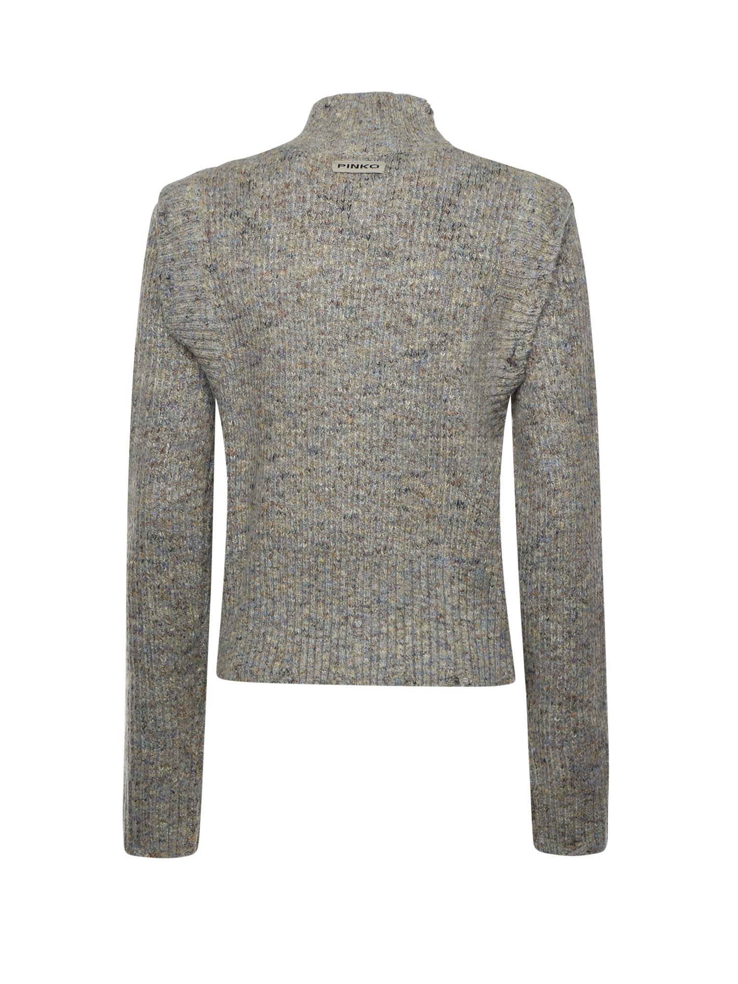 Dolcevita in maglia a trecce<BR/> 105968 A2YBVGC PINKO 