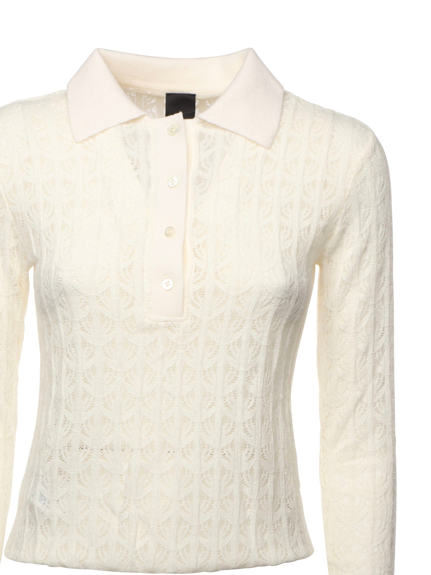 Maglia body in pizzo<BR/> 105977 A2YIZ06 PINKO 