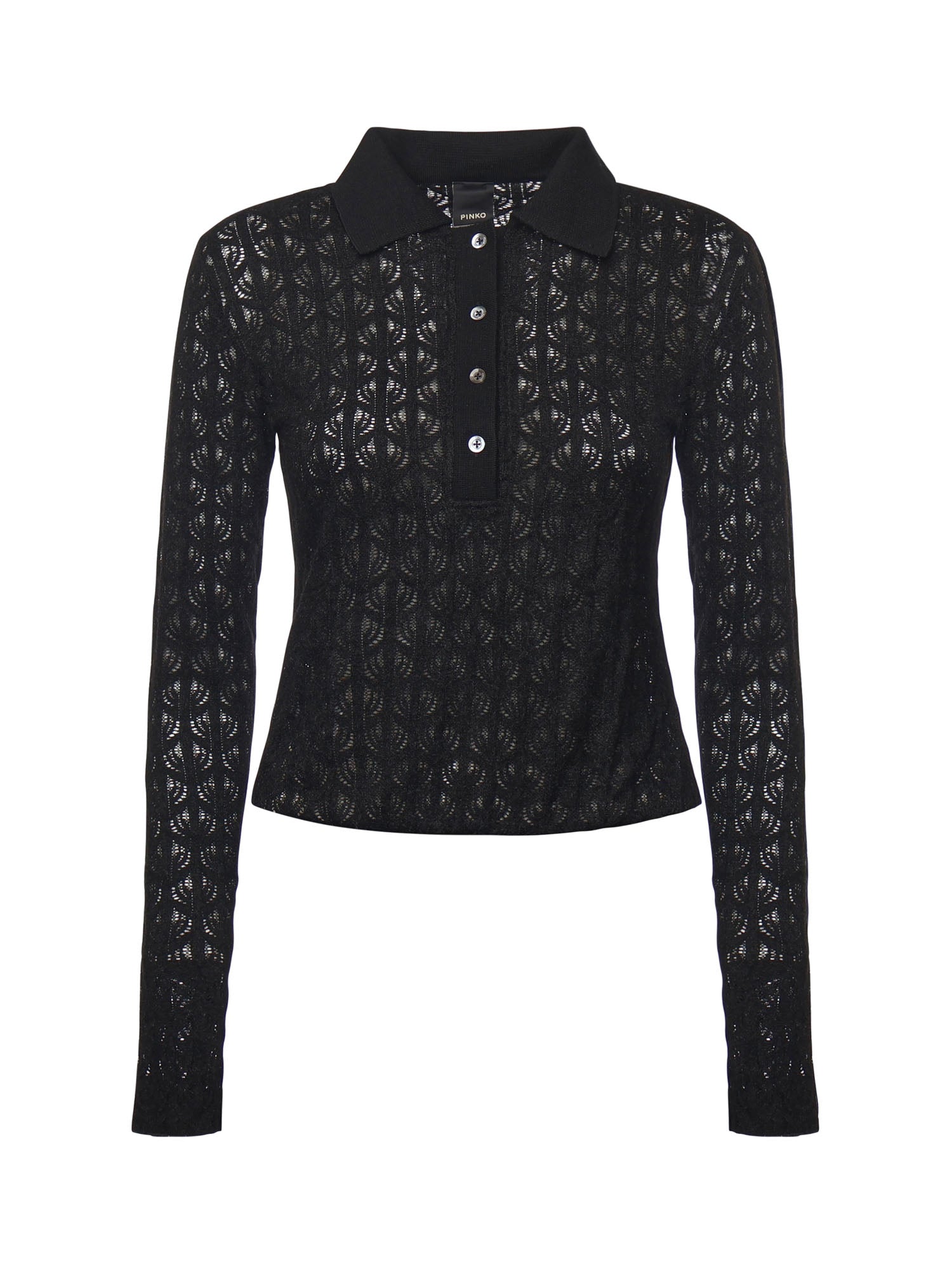 Maglia body in pizzo 105977 A2YIZ99 PINKO 