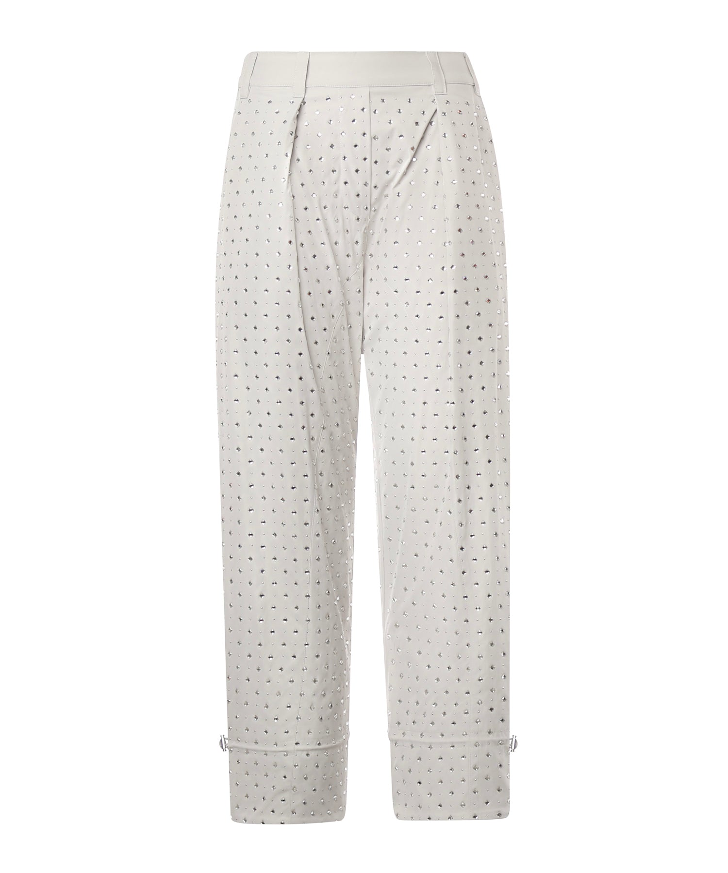 Pantaloni con strass e borchie 105984 A2XXK14 PINKO 