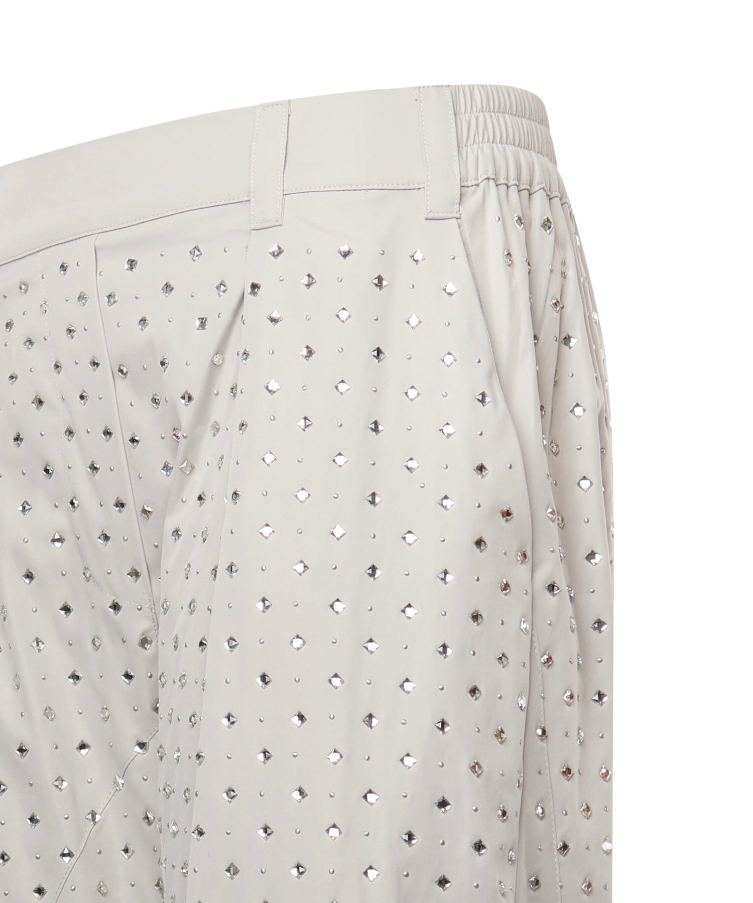 Pantaloni con strass e borchie 105984 A2XXK14 PINKO 