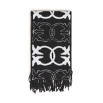 Sciarpa con logo Love Birds jacquard 105992 A2YOZZ2 PINKO 