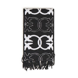 Sciarpa con logo Love Birds jacquard 105992 A2YOZZ2 PINKO 
