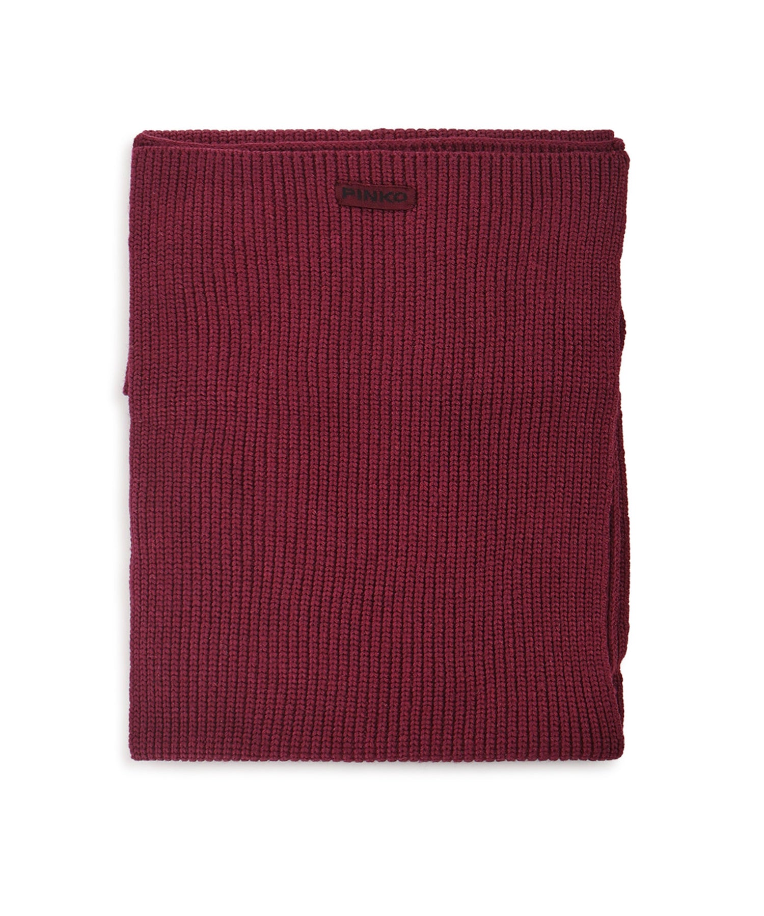 Sciarpa in misto lana a coste 105996 A2Z4R57 PINKO 