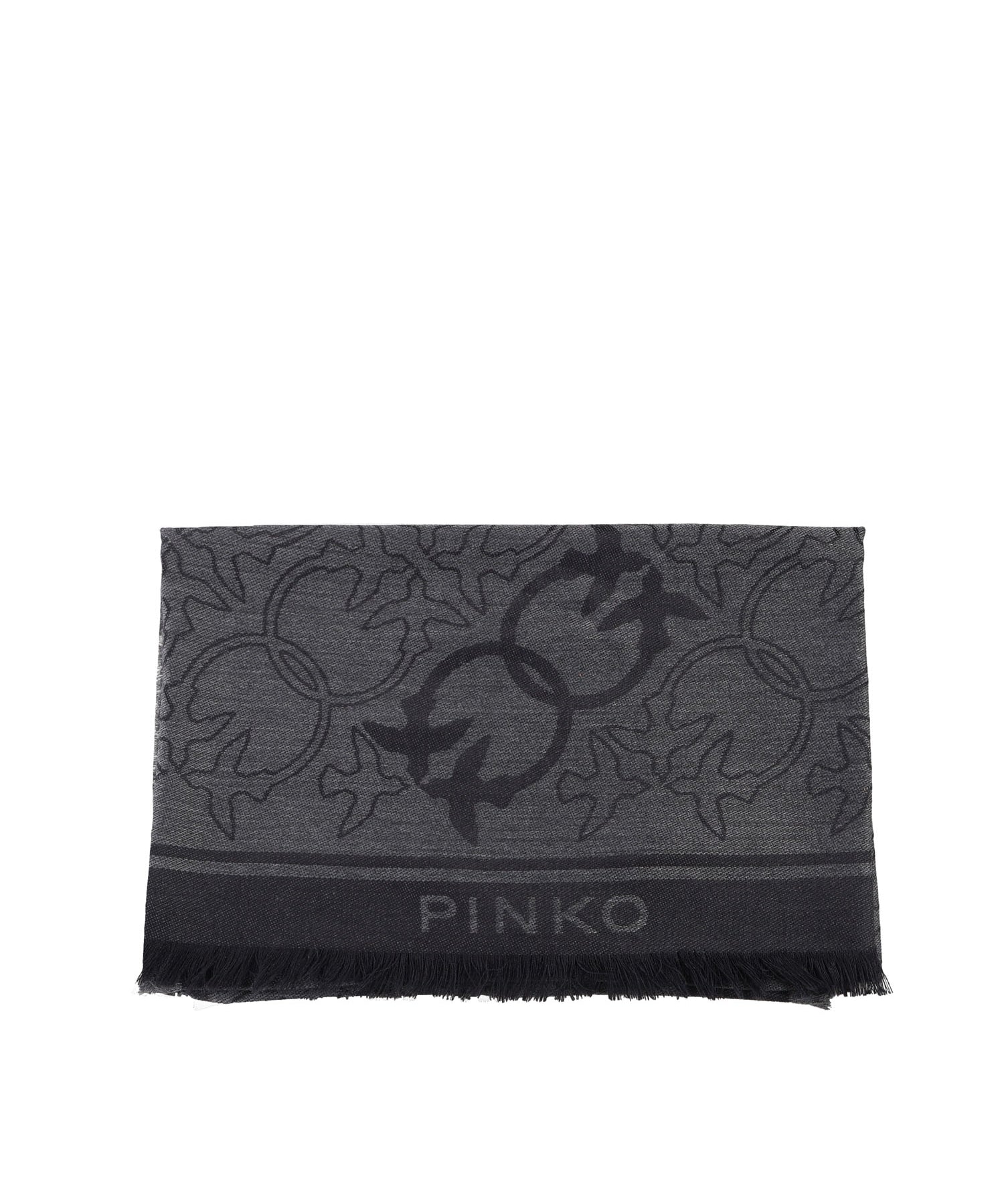 Sciarpa in misto viscosa jacquard 106017 A2ZHK02 PINKO 