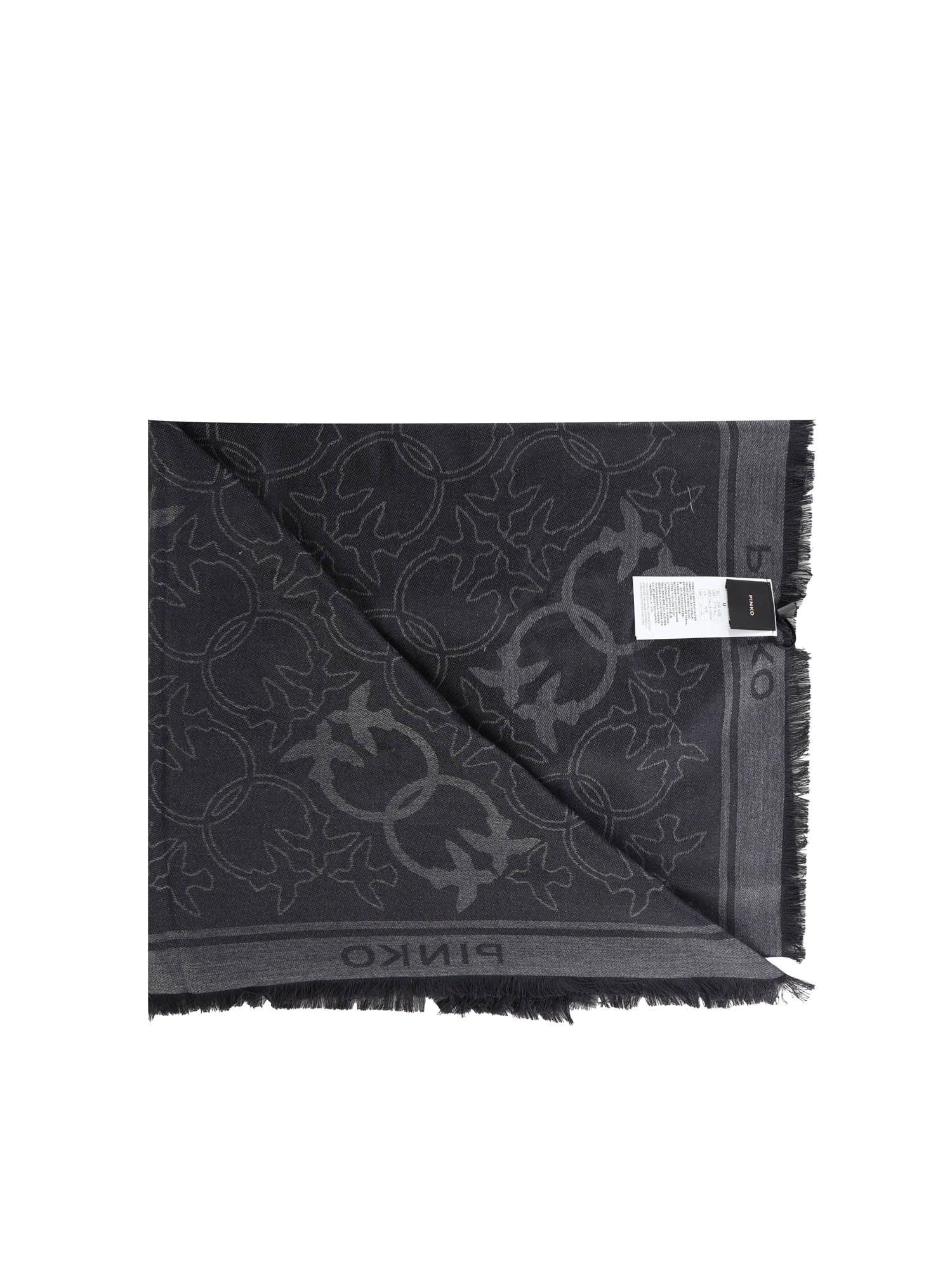 Sciarpa in misto viscosa jacquard 106017 A2ZHK02 PINKO 