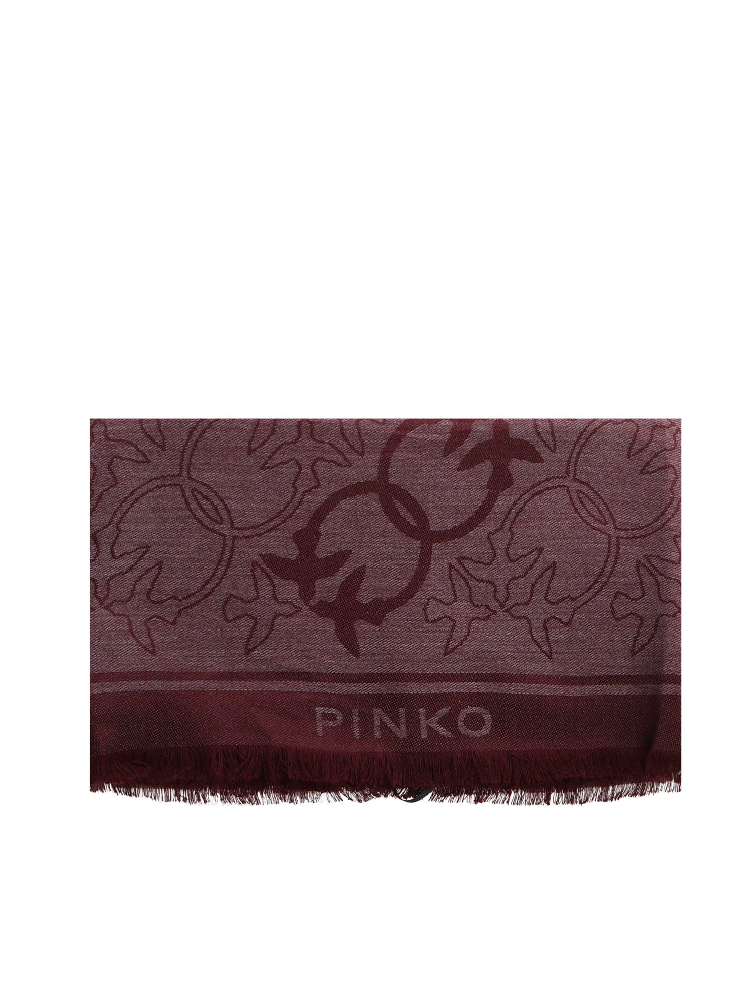 Sciarpa in misto viscosa jacquard 106017 A2ZHR57 PINKO 