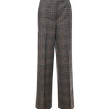 Pantaloni ampi con disegno check 106064 A2ZZPIP PINKO 