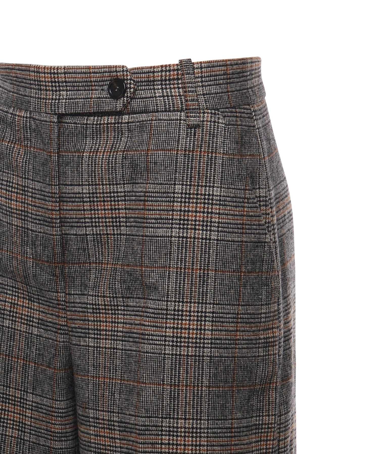 Pantaloni ampi con disegno check 106064 A2ZZPIP PINKO 