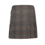 Minigonna consolata in check 106076 A2ZZPIP PINKO 