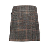 Minigonna consolata in check 106076 A2ZZPIP PINKO 