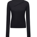 Maglia con dettaglio cut-out 106085 A308Z99 PINKO 