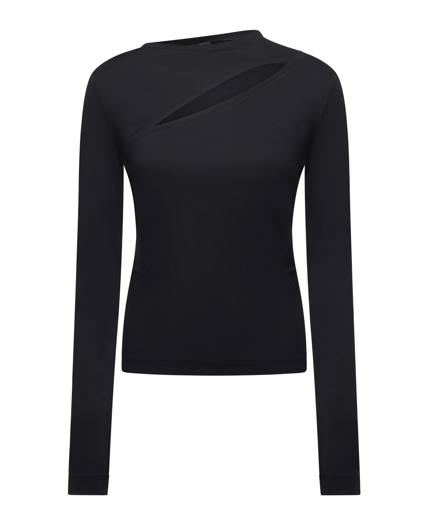 Maglia con dettaglio cut-out 106085 A308Z99 PINKO 