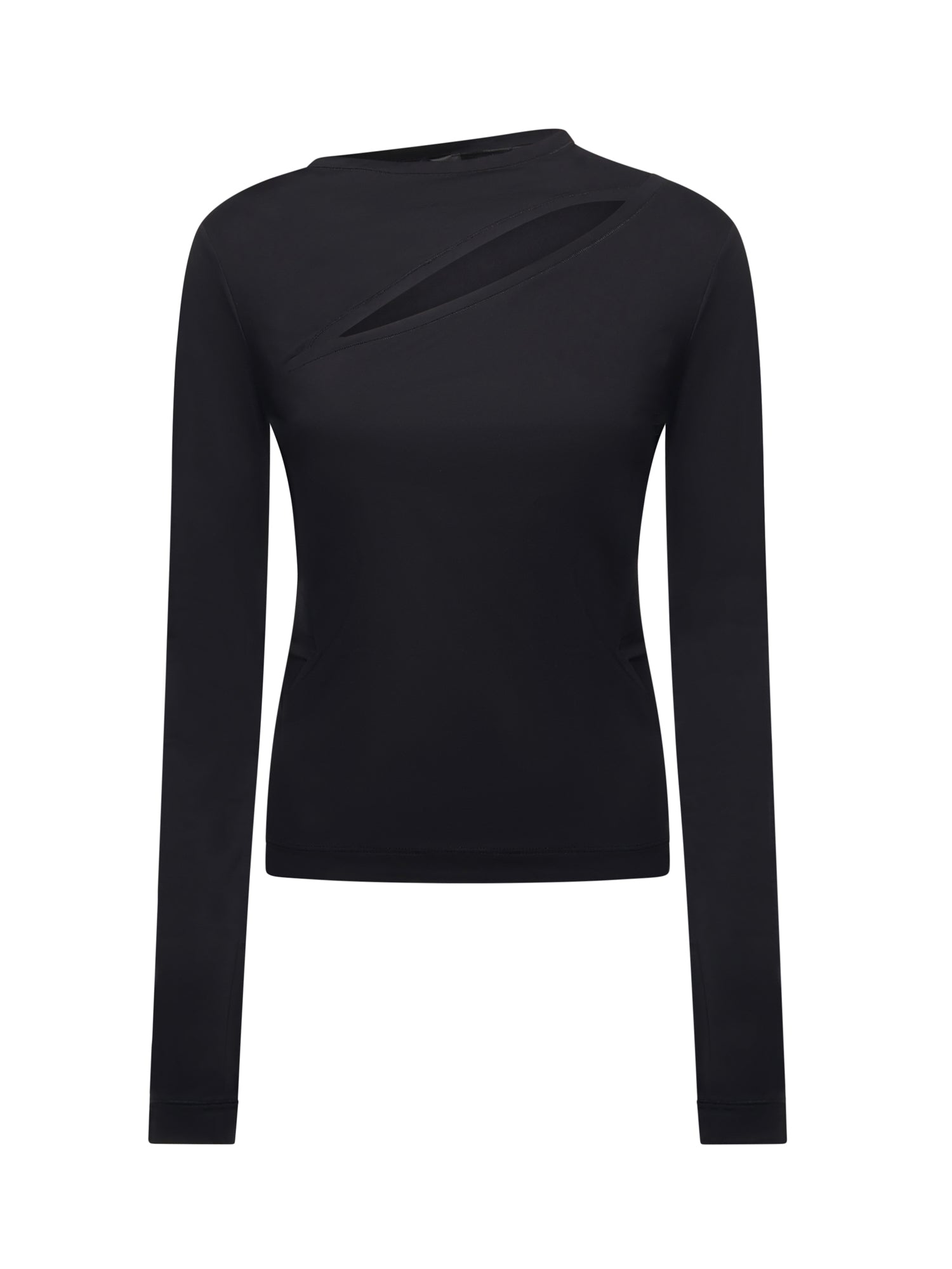 Maglia con dettaglio cut-out 106085 A308Z99 PINKO 
