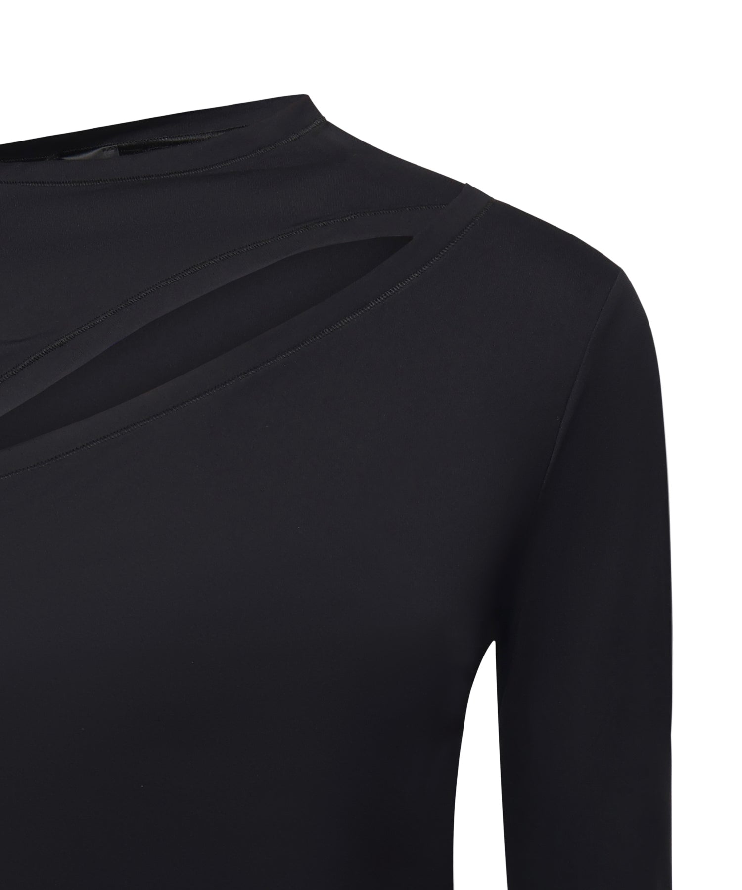 Maglia con dettaglio cut-out 106085 A308Z99 PINKO 
