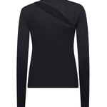 Maglia con dettaglio cut-out 106085 A308Z99 PINKO 