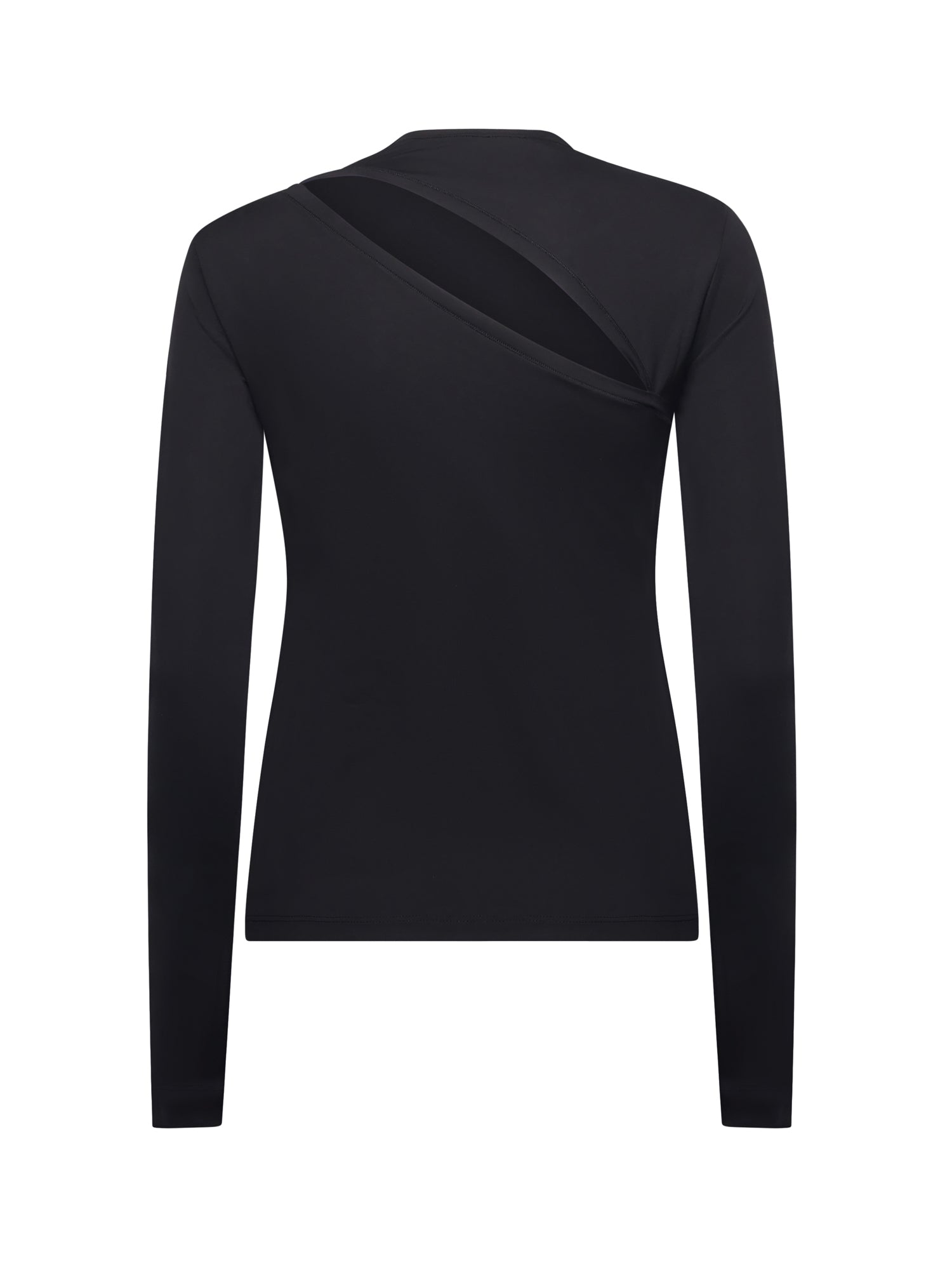 Maglia con dettaglio cut-out 106085 A308Z99 PINKO 