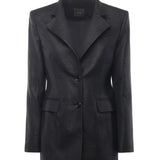 Blazer gessato con cinturino 106098 A305Z99 PINKO 