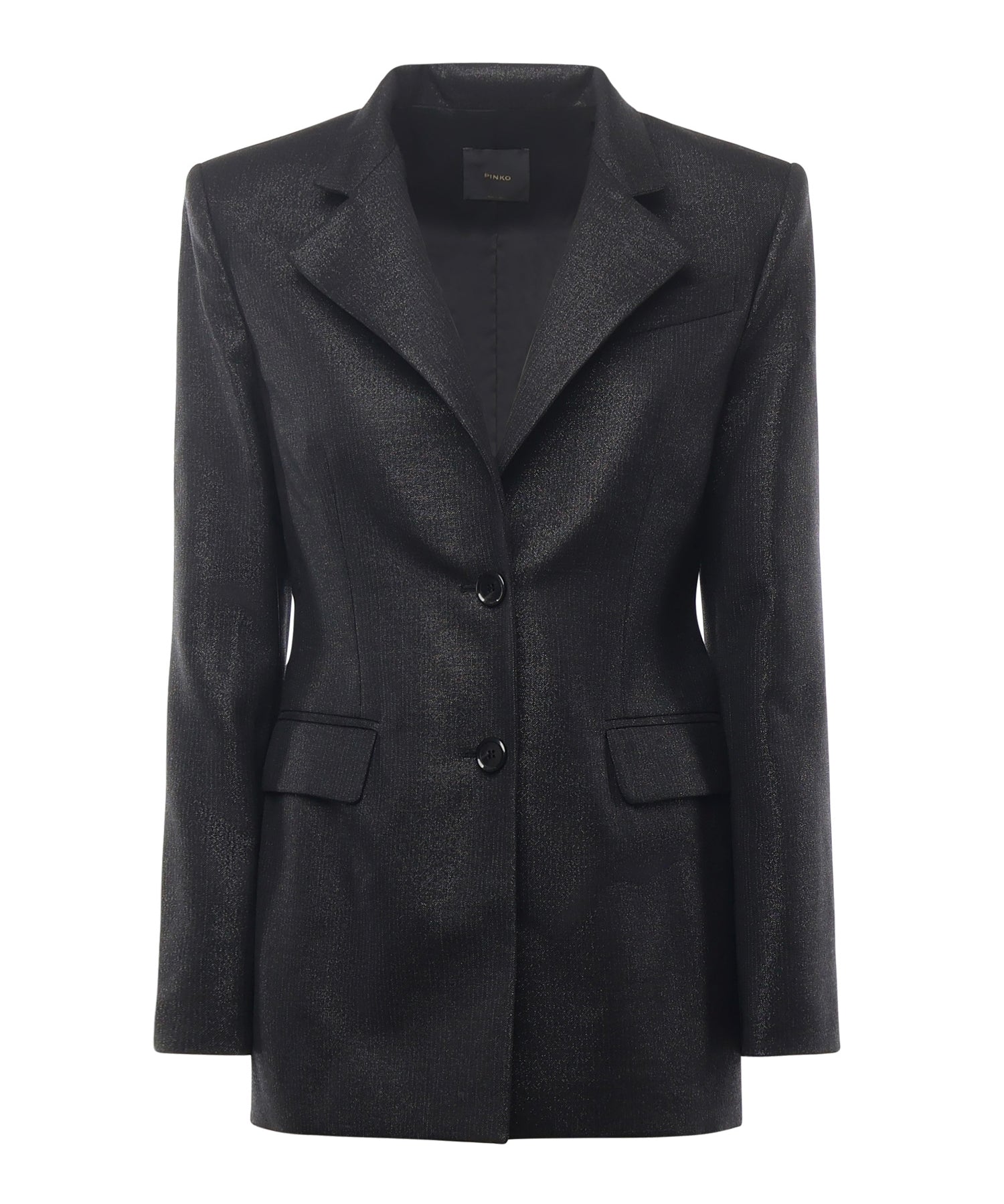 Blazer gessato con cinturino 106098 A305Z99 PINKO 
